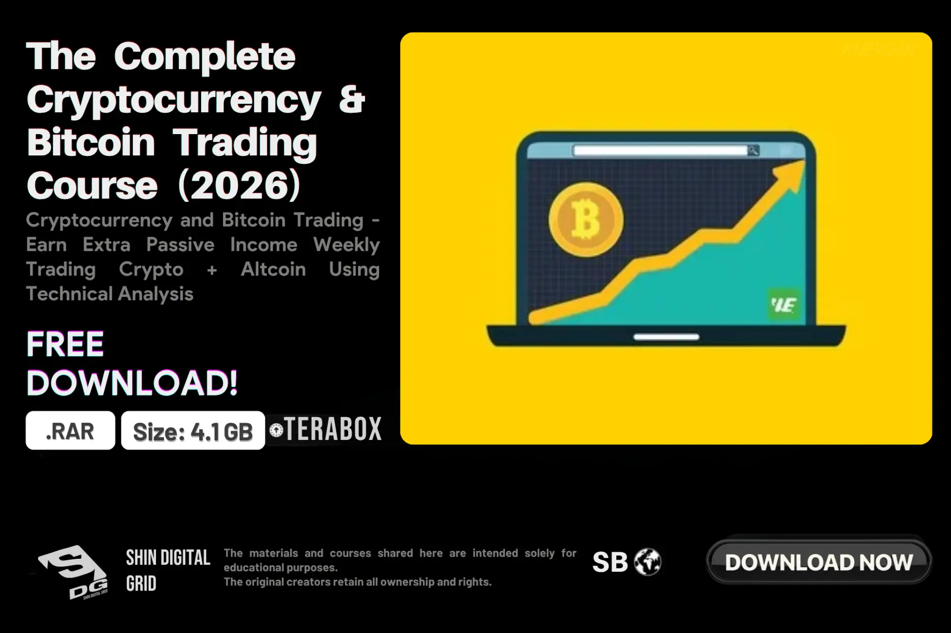 [Udemy] The Complete Cryptocurrency & Bitcoin Trading Course (2026) | By: Wealthy Education | DDL | 4.1 GB