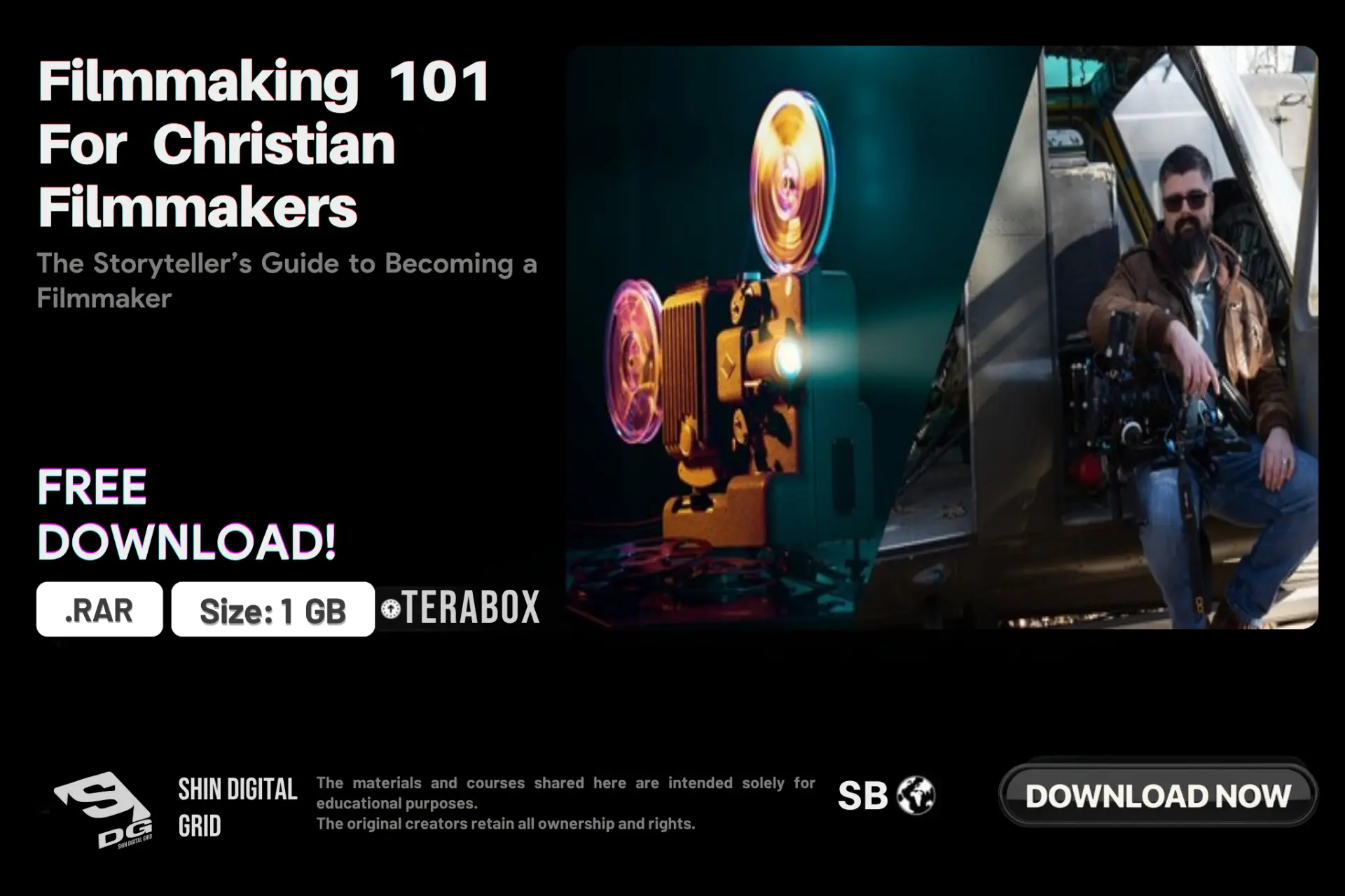 [Udemy] Filmmaking 101 For Christian Filmmakers | By: Jacob Whitley | DDL | 1 GB