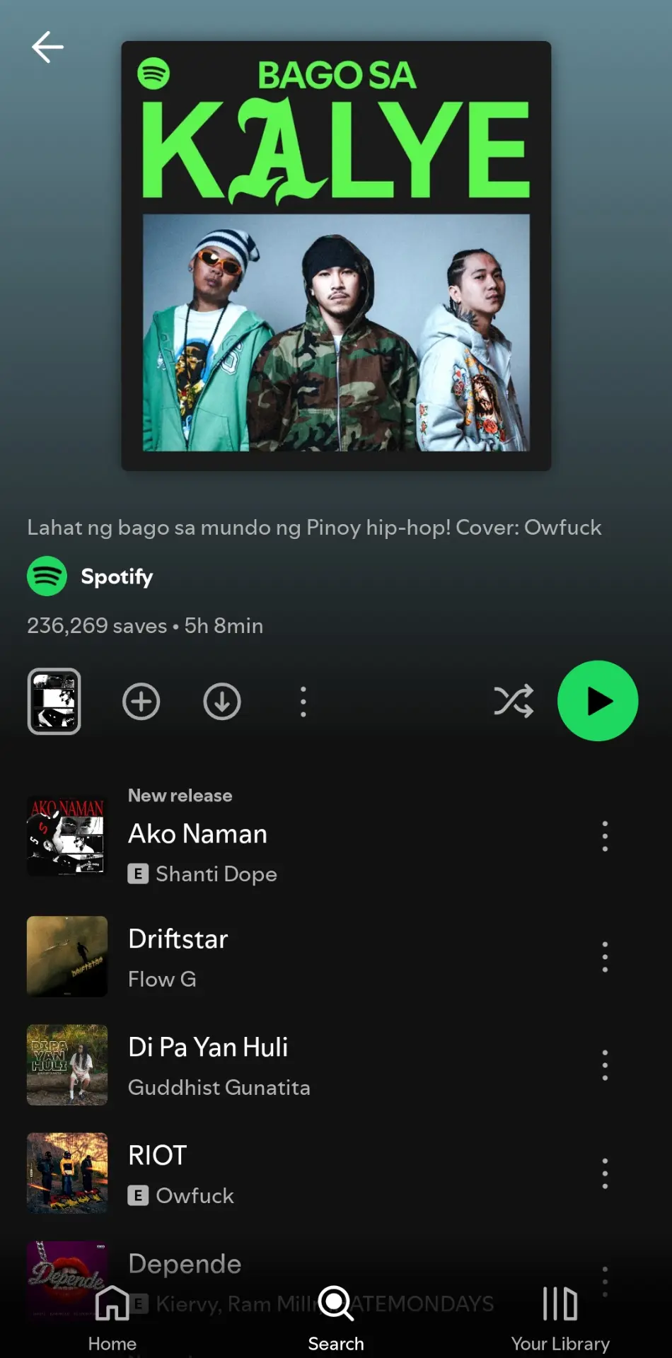 Bago sa Kalye Playlist Update | 101 Tracks | May 28, 2026