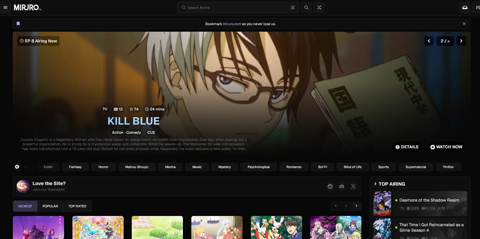 FREE LATEST ANIME WEBSITE