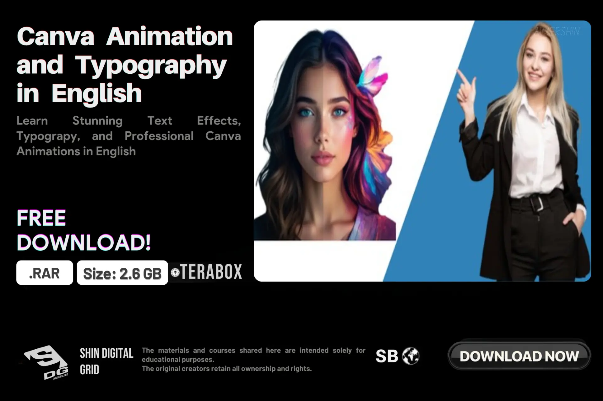 [Udemy] Cαиνα Animation and Typography in English | By: Nayyab's Tech | DDL | 2.6 GB
