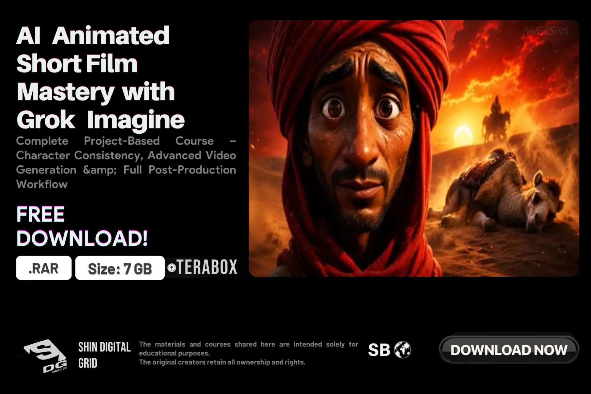 [Udemy] AI Animated Short Film Mastery with Grok Imagine | By: Ogbonna Mba | DDL | 7 GB