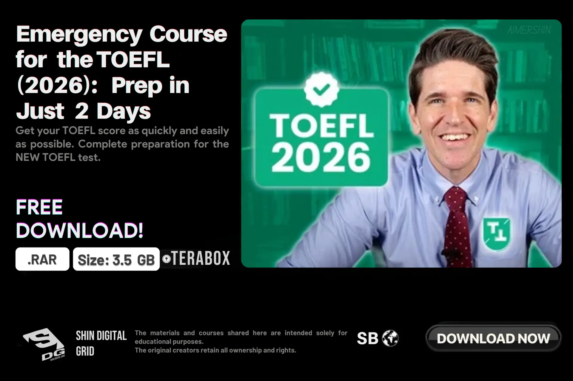 Emergency Course for the TOEFL.webp
