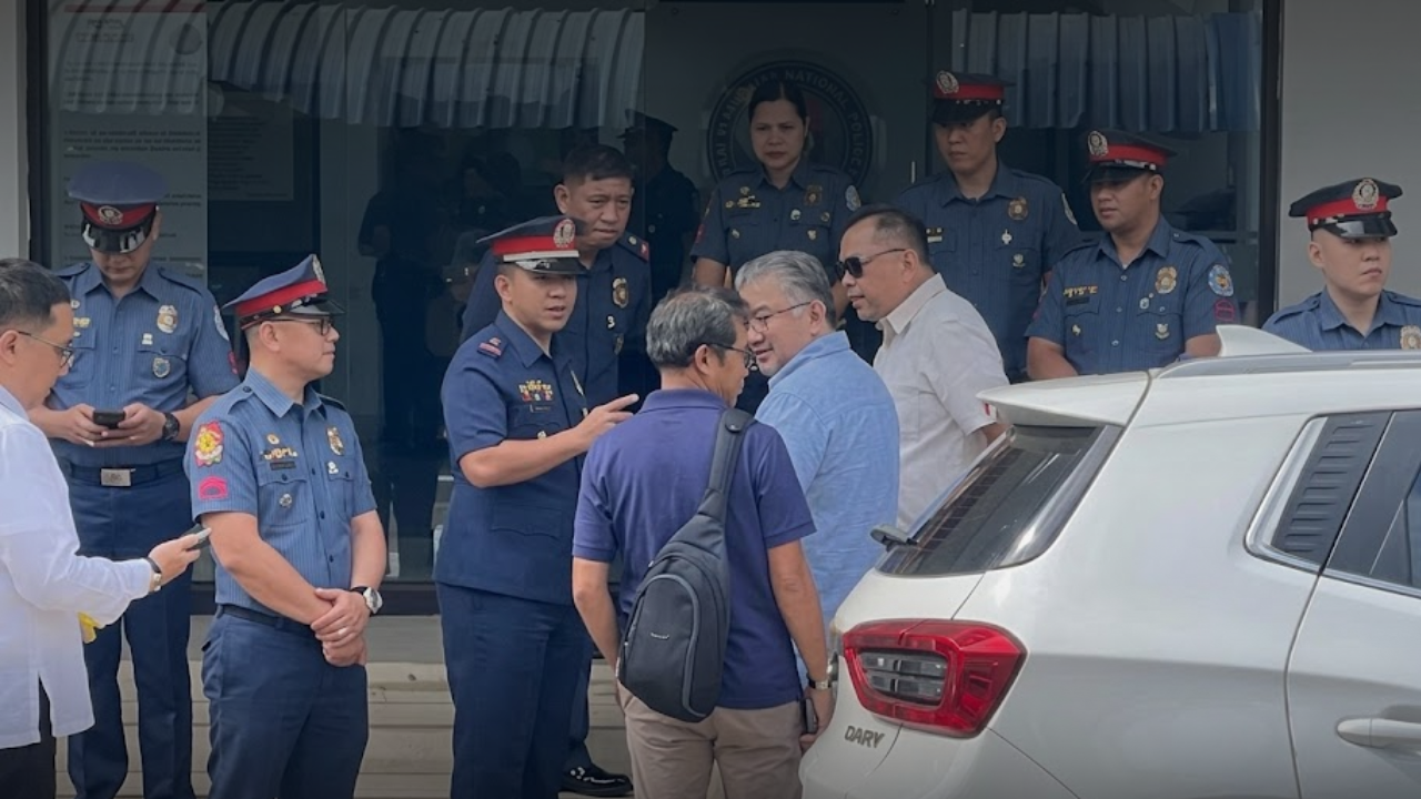 Mga dating players ng Ateneo Blue Eagles, nagtungo na sa CIDG