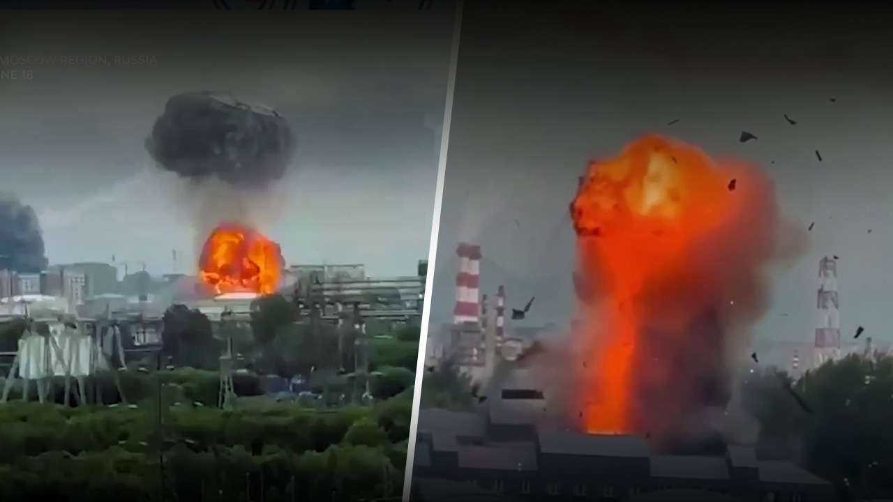 Ukraine, naglunsad ng pinakamalaking pag-atake sa Russia