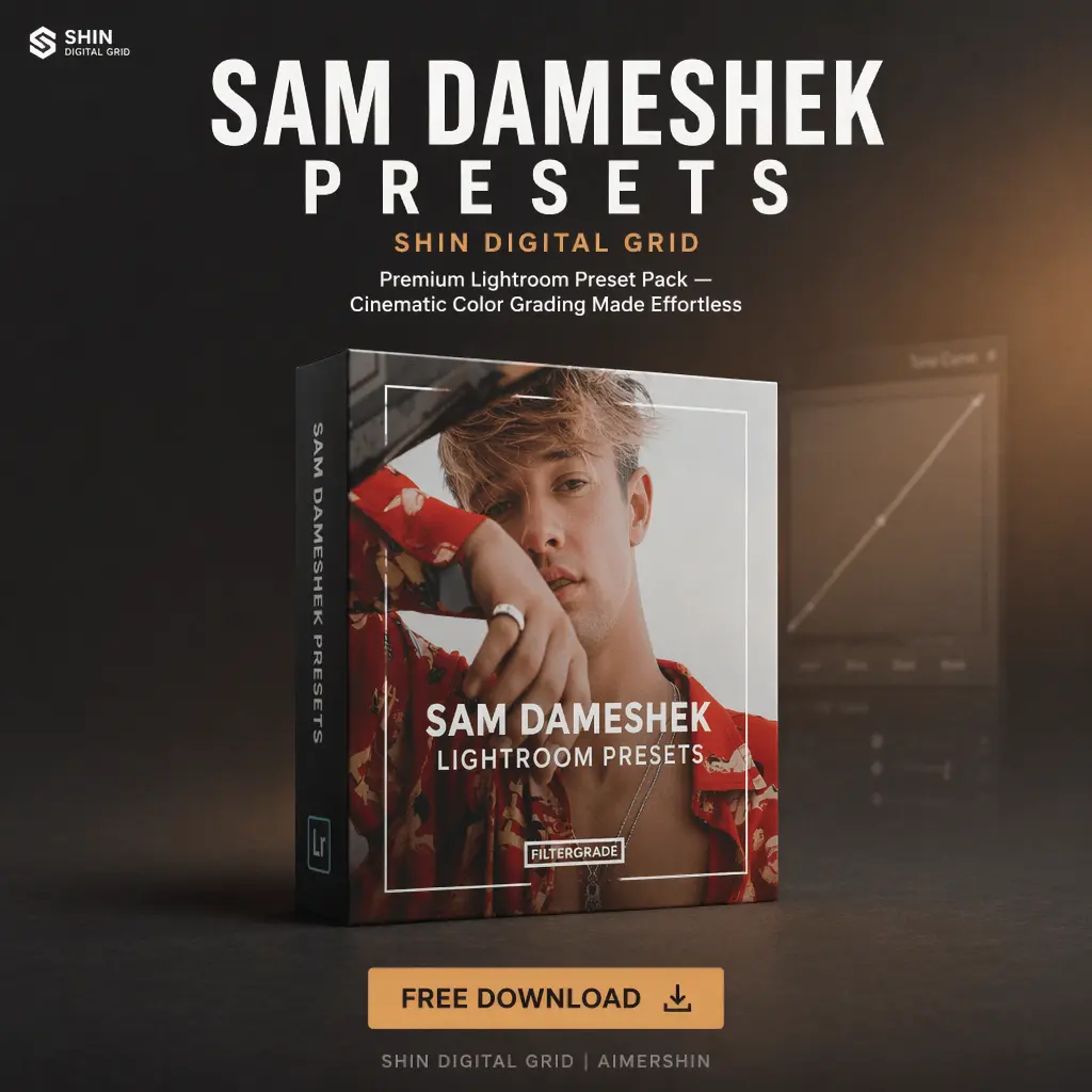 Sam Dameshek Lightroom Preset Pack.webp