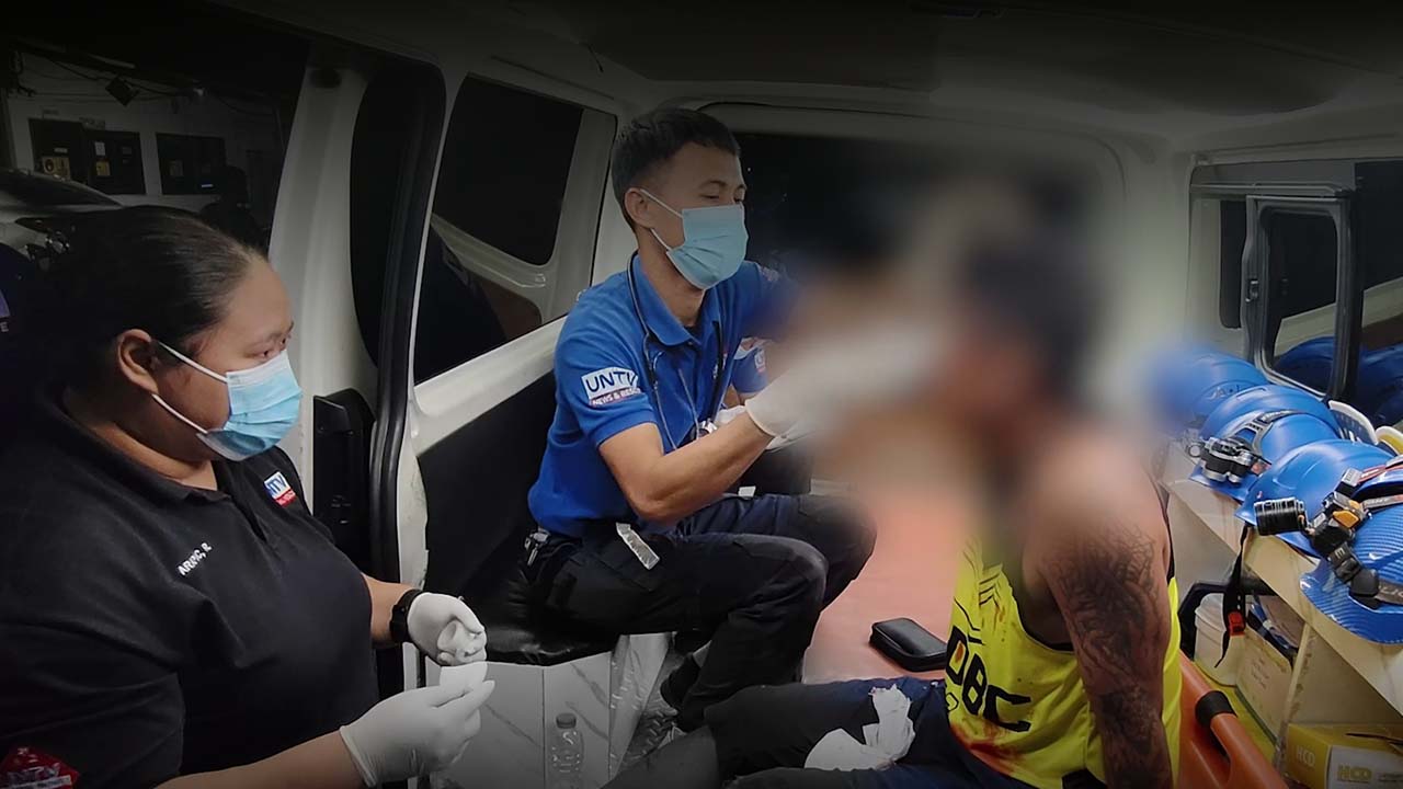 Rider, sugatan matapos makasagasa ng asong biglang tumawid sa kalsada sa Davao del Norte