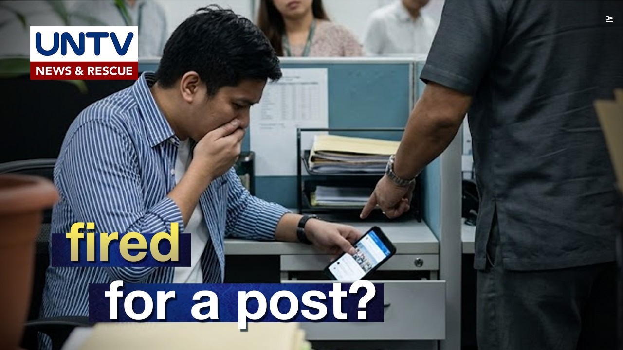 Pwede ka bang tanggalin sa work dahil lang sa post mo sa social media?