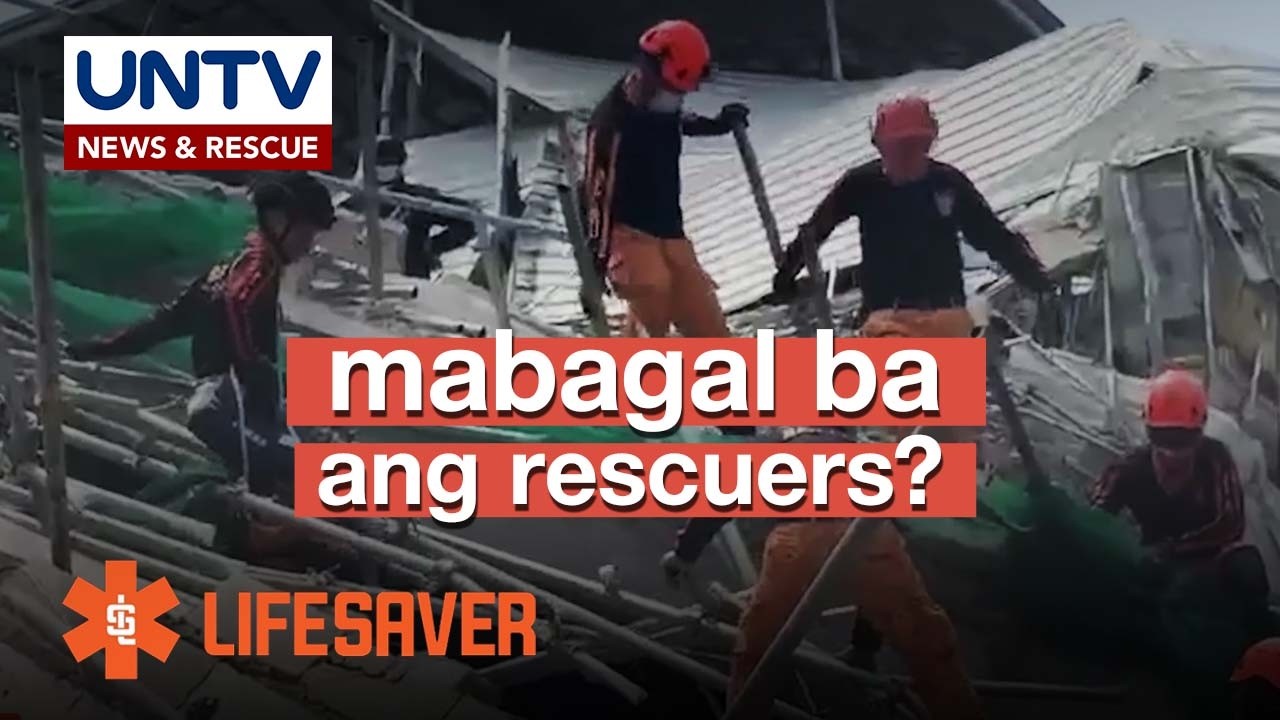 Gumuhong Building sa Angeles: Mabagal nga ba o Maingat lamang ang kilos ng mga rescuer?