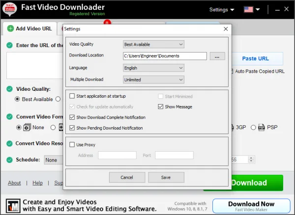 Fast Video Downloader Full Keygen & Activator {Latest} Free Download