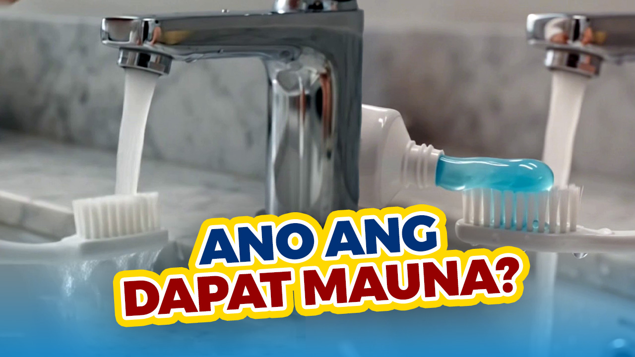 Unang step sa pagtu-toothbrush, may significance nga ba?