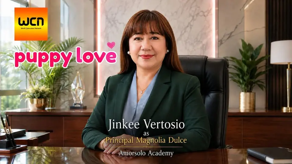 Jinkee Vertosio as Principal Magnolia Dulce in Puppy Love all new drama series 2026.webp