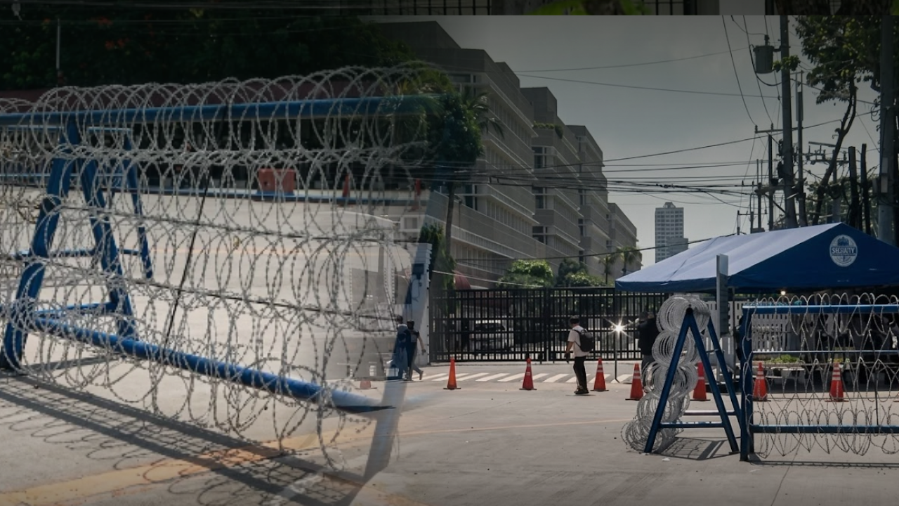 Nasa 6,000 pulis, nakabantay sa labas ng Senado bago ang inaasahang mga rally