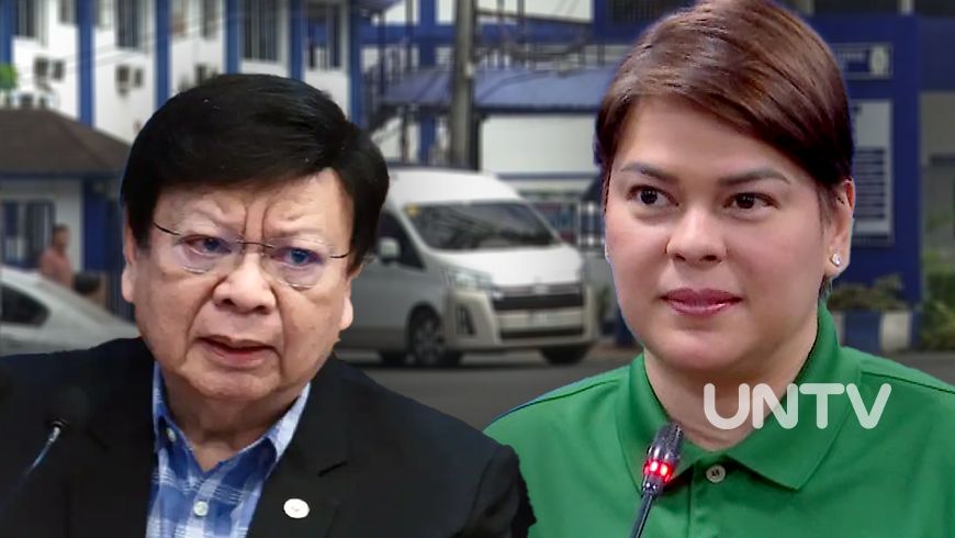 Sen. Rodante Marcoleta visited by VP Sara Duterte at PNPGH