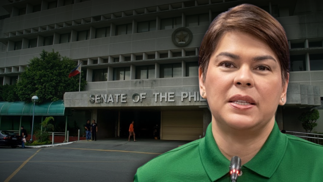 VP Sara Duterte, dumating sa Senado para makipagpulong sa defense team
