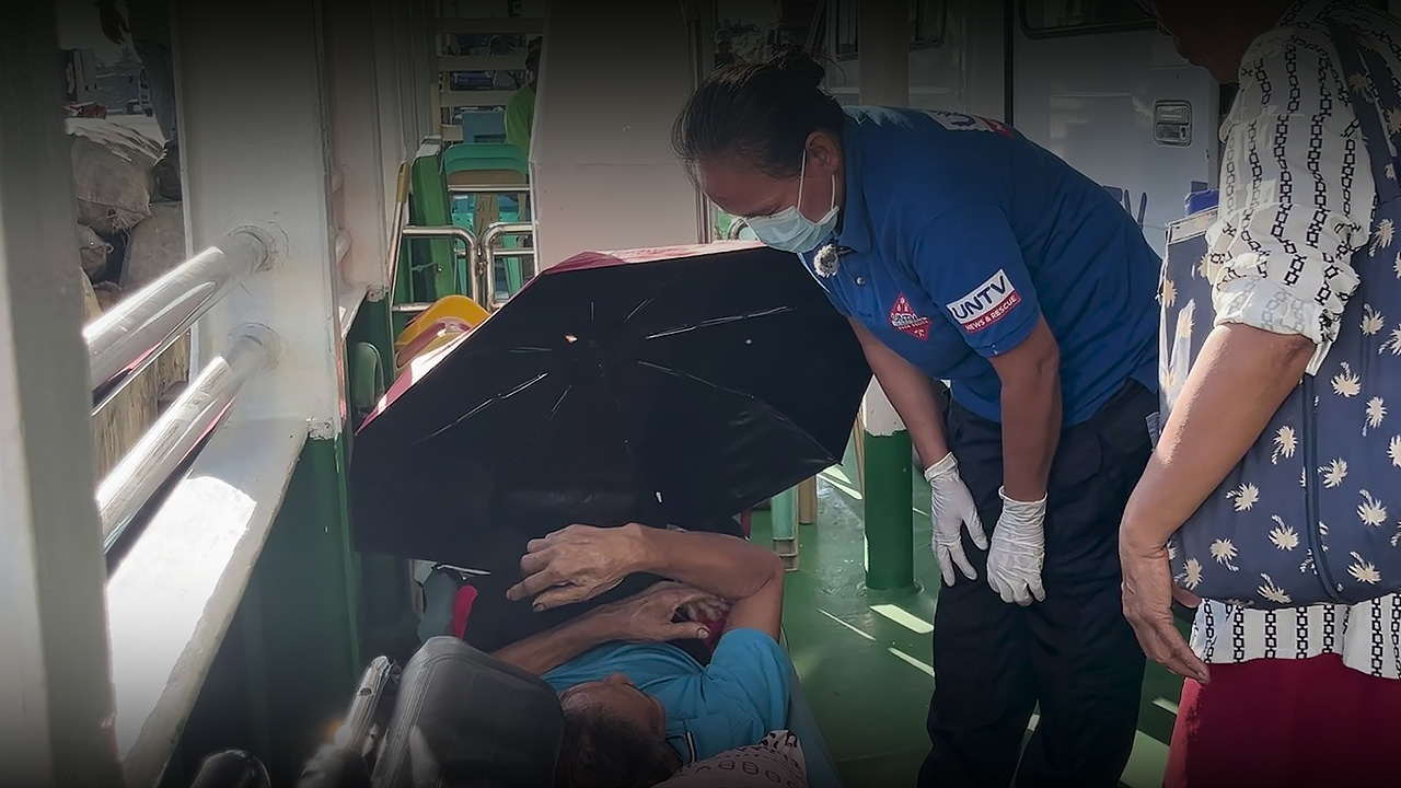 Senior citizen na stroke patient sa Masbate, tinulungan ng UNTV News and Rescue na madala sa ospital