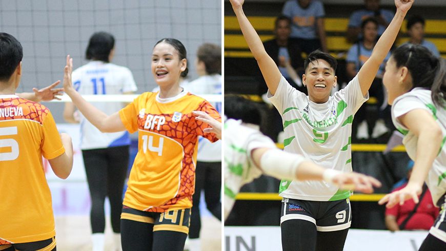 BFP and PhilHealth collide in UVL Season 4 Finals game 1