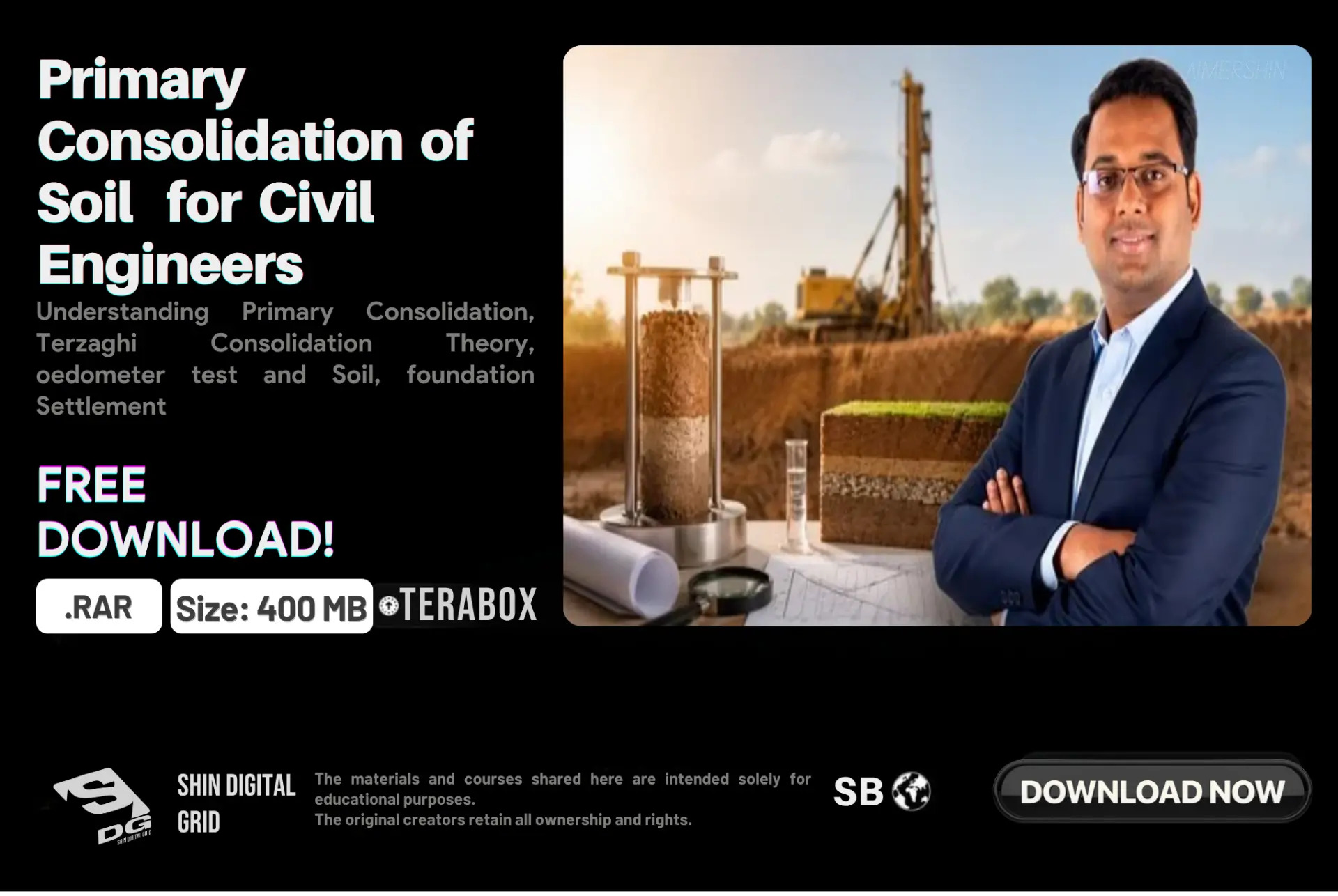 Primary Consolidation of Soil for Civil Engineers.webp
