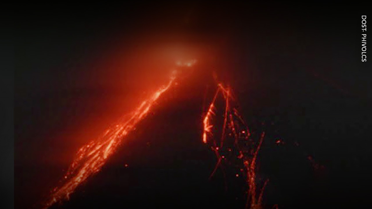 Mt. Mayon, muling nagbuga ng abo