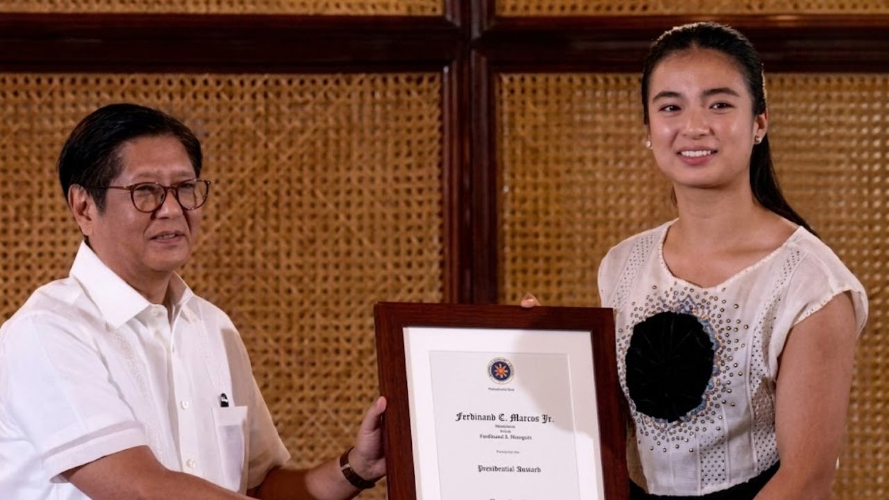 PBBM honors tennis star Alex Eala with Presidential Citation after historic Wimbledon run