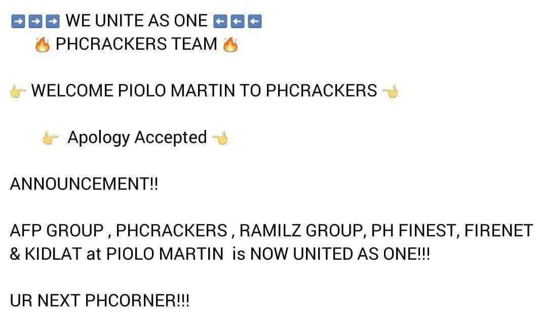 Eto mainit na issue sa freenet cyberworld. sentimiento sa mga ka phc . mas lamang ang may alam!