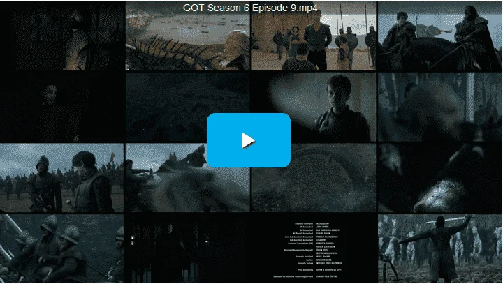 Hot na Hot. Game of Thrones Season 6 Ep 9
