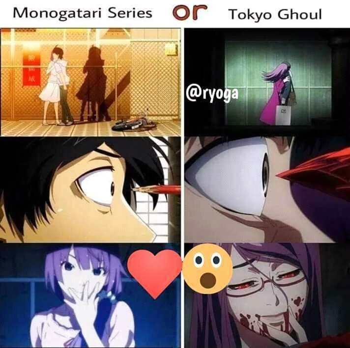 Anime:TokyoGhoul×Monogatari