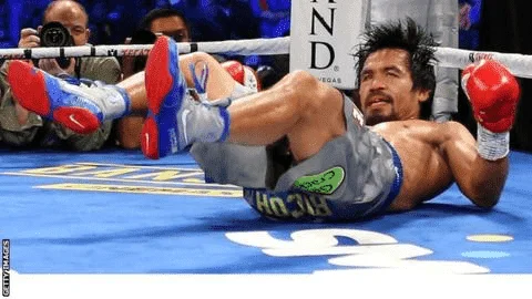 THE PHILIPPINES IS DOWN FOR THE COUNT . . .