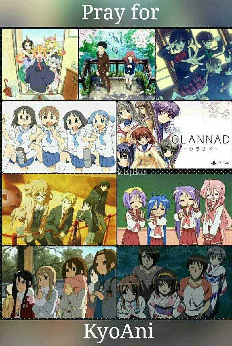 Pray for Kyoto Animation :'(