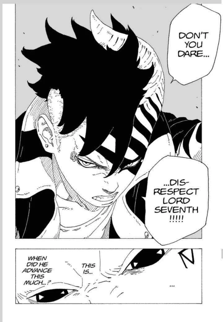 Boruto latest chapter karma mark revealed