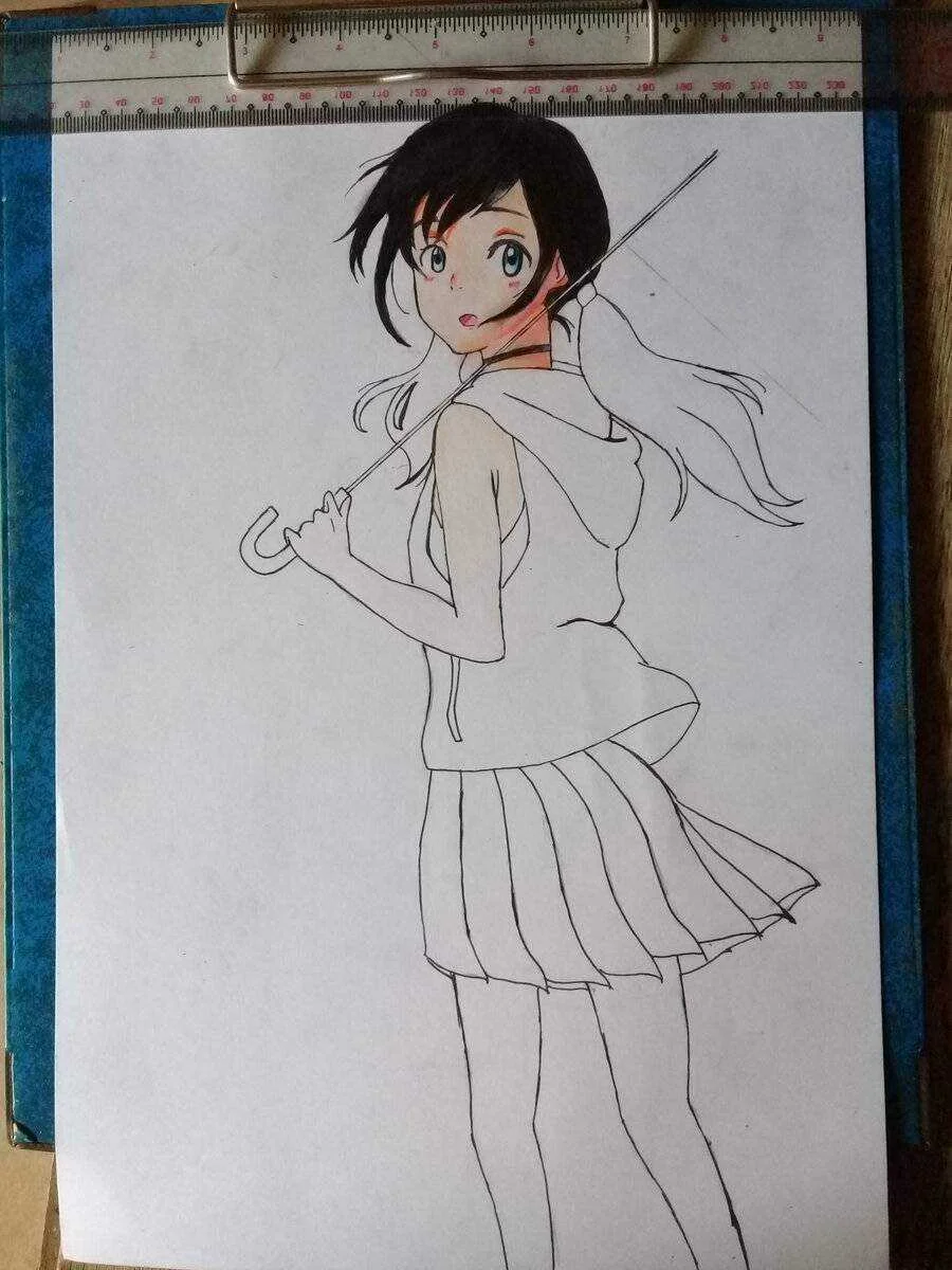 Amano hina from tenki no ko