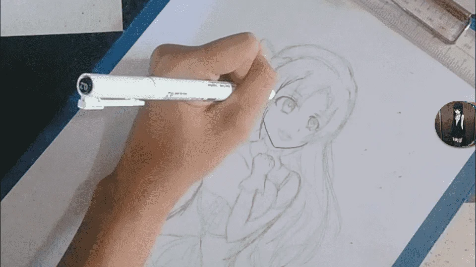 My lineart mamako drawing