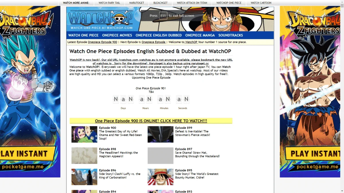 One Piece Die Hard Pasok