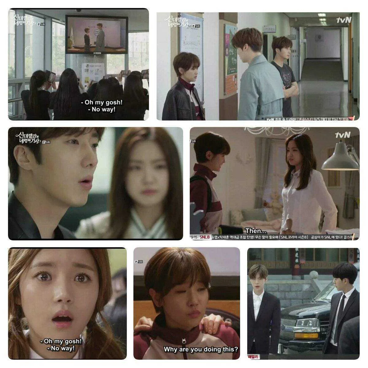 Kdrama: cinderella and 4 knights ep 6