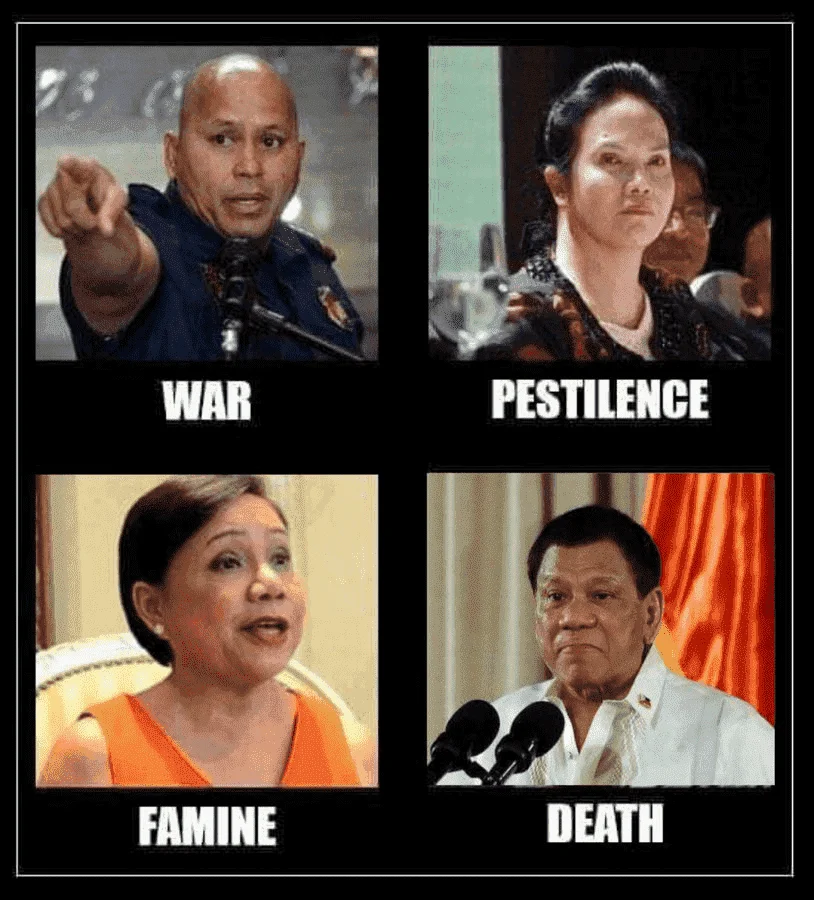 The four horsemen of the Apocalypse... now in the Philippines!