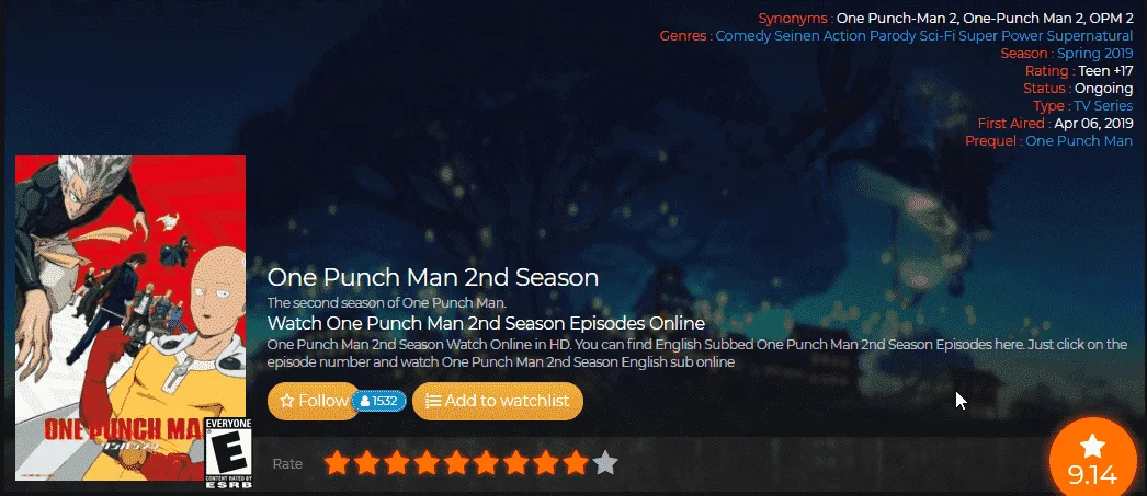 One PunchMan Season 2