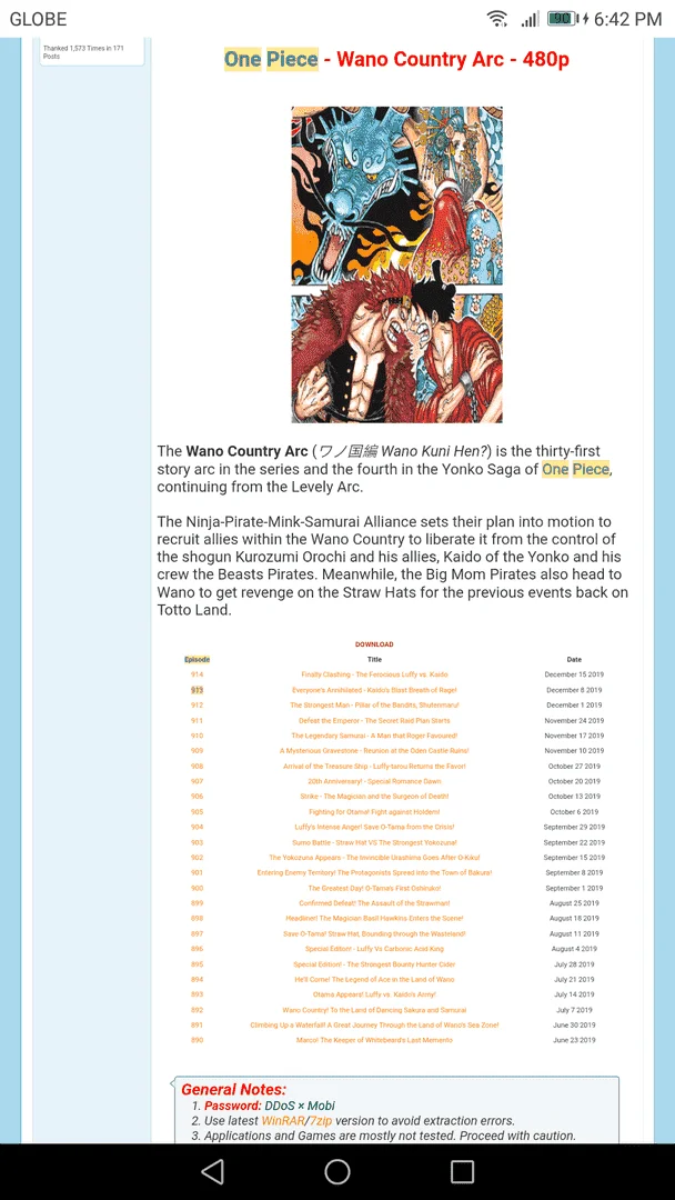 One Piece 913 Full eng sub