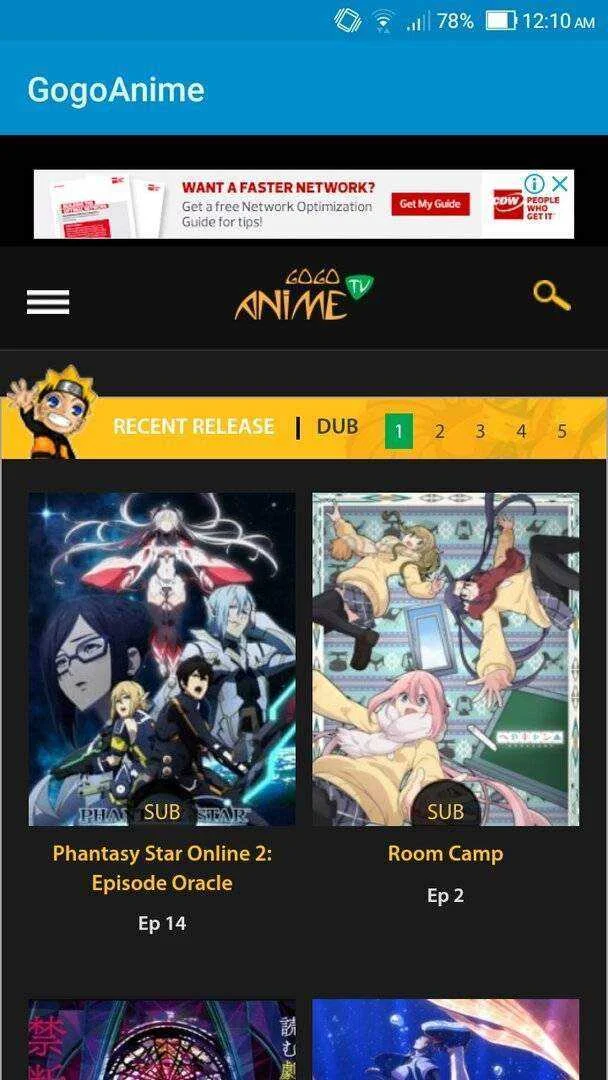 GogoAnime App Fast Server!! Download nyo na mga boss