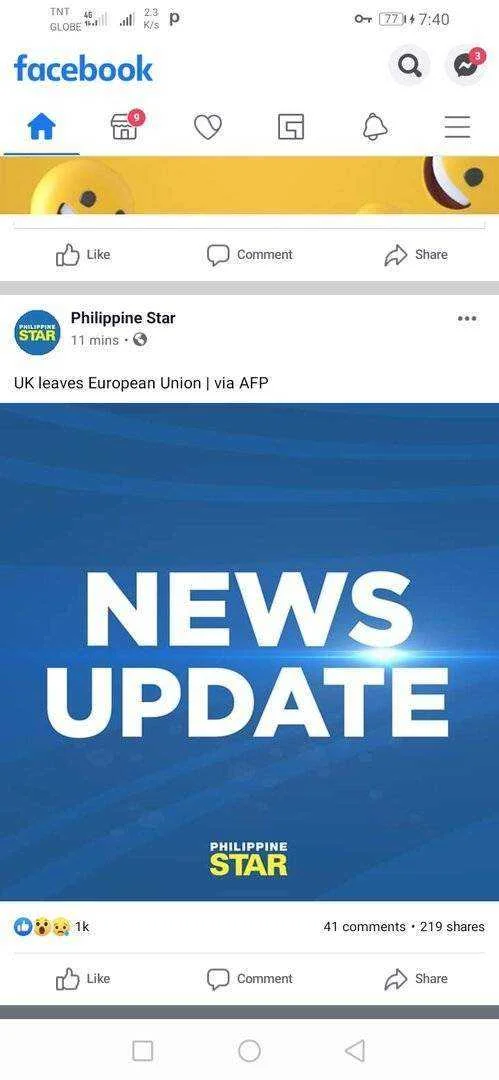 UK leaves European Union (UN)