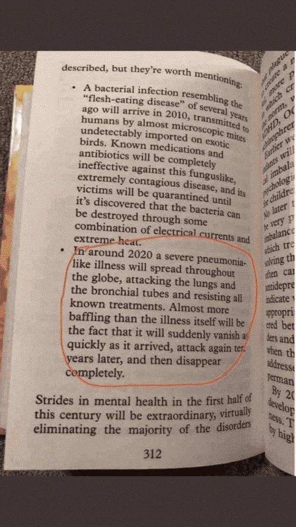 NCOV "The Eyes Of Darkness" is this True?