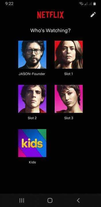 Netflix 3 slots sabit na kayo.