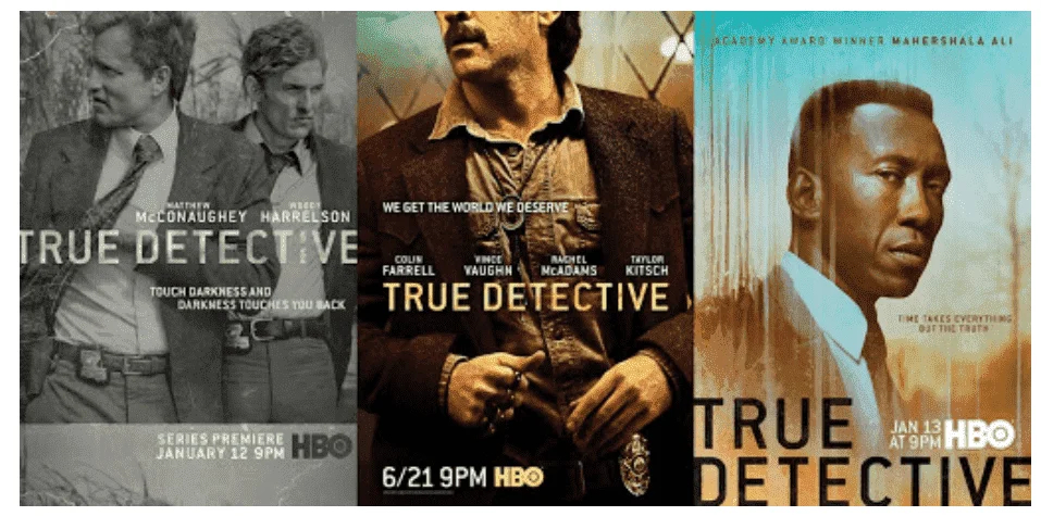 True Detective Season 1-3 (HBO series)