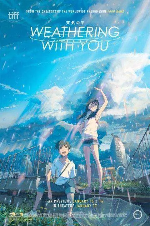 | Weathering with you 👫(720p) |Japan🇯🇵 Top Crossing Film for 2019|720 mb|