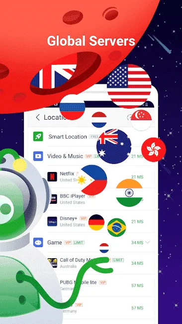 UFO VPN Basic Free VPN Proxy Master & Secure WiFi (Premium)3.3.9.webp