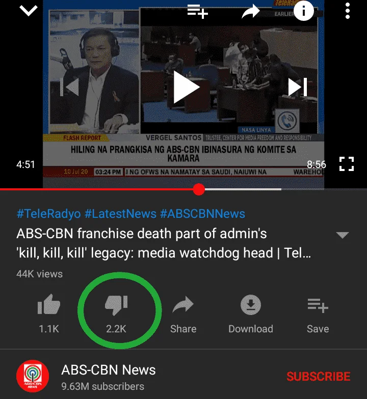 R.I.P Abs Cbn