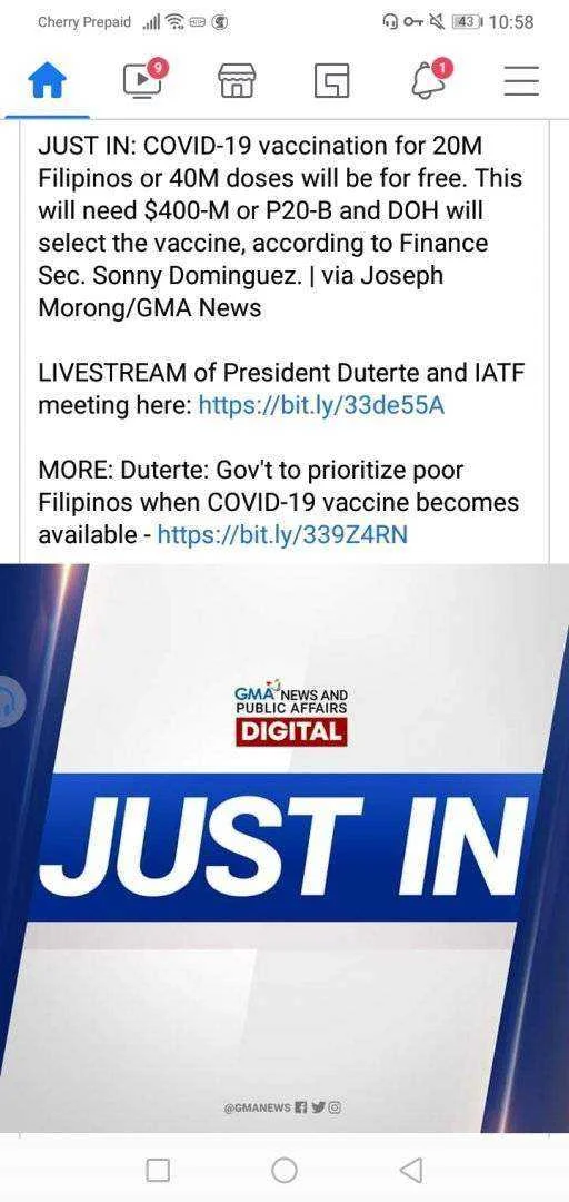 COVID-19 vaccination will be for free, Papavaccine ka ba?