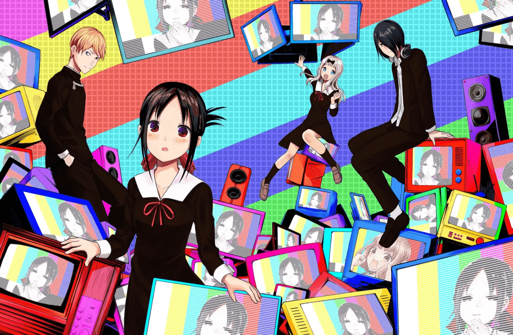 Kaguya-sama wa Kokurasetai?: Tensai-tachi no Renai Zunousen 2nd Season | Episode 1-12 | 480p