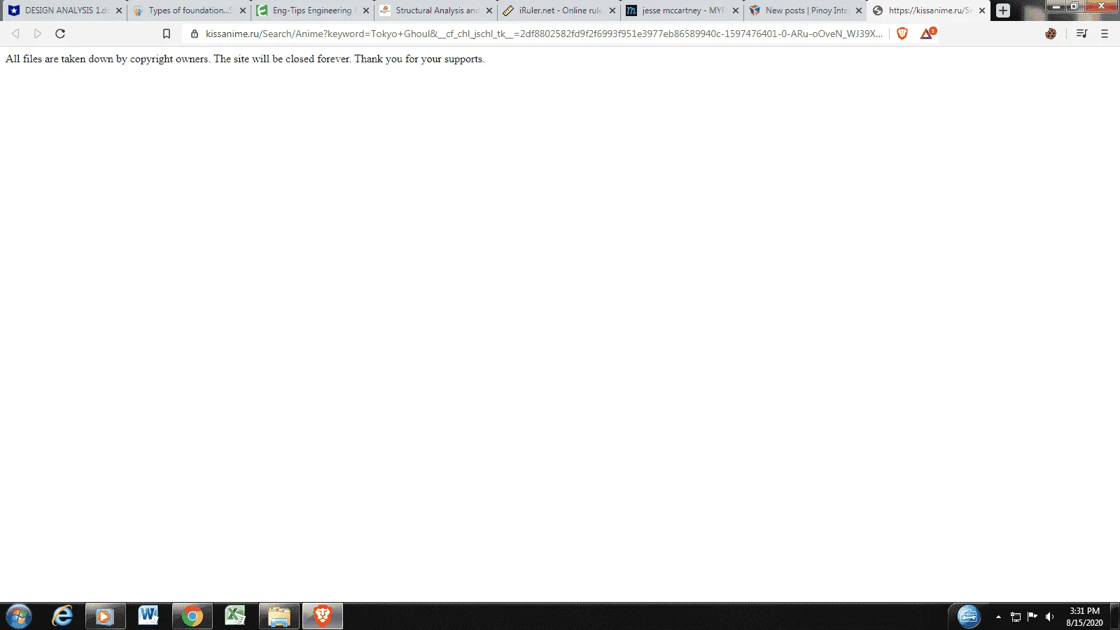 shutdown na kissanime. whyyyy
