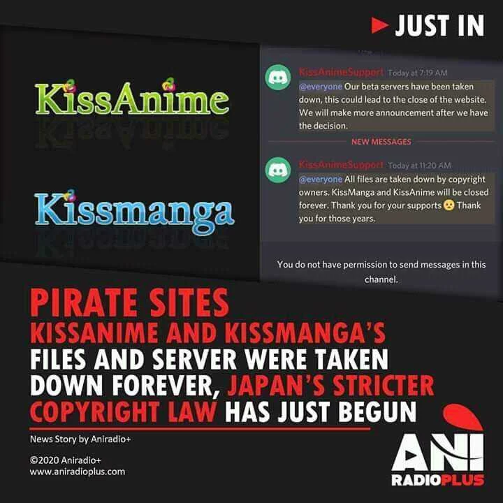 RIP KissManga and KissAnime