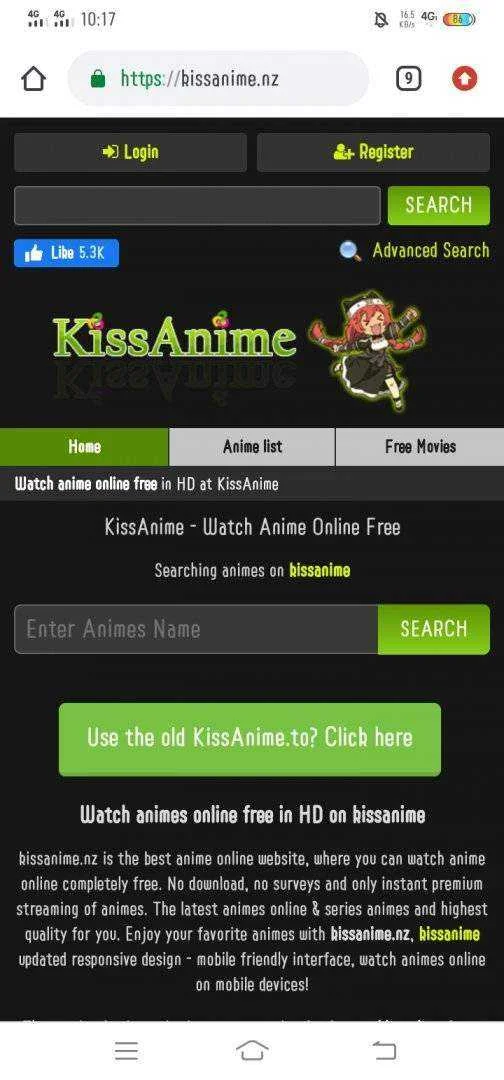 legit kissanime or a copy? Down na kasi yung ru.